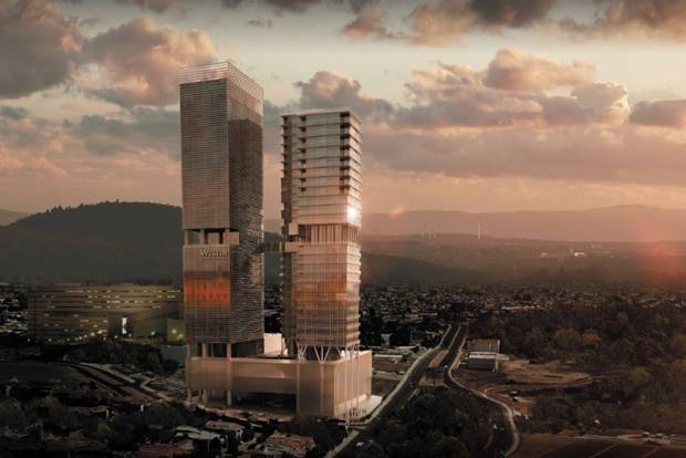 Club de Empresarios detiene construcción de dos torres en Puebla