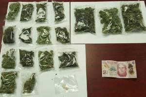 Narcomenudista fue asegurado con 17 envoltorios de marihuana en Coronango