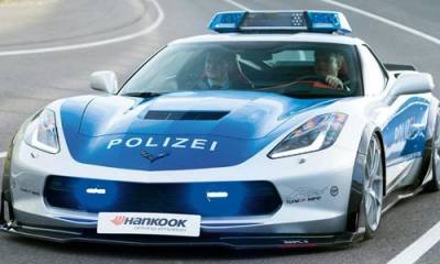 Chevrolet Corvette Stingray, el emblema de la policía alemana