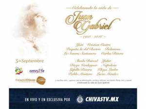 Juan Gabriel: Chivas TV transmitirá en vivo homenaje al Divo