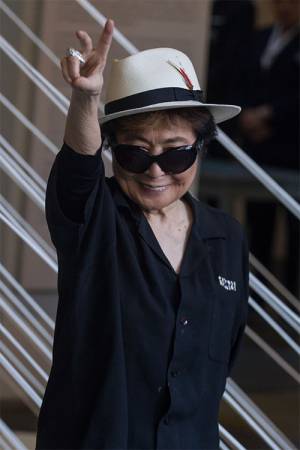 Quiero sembrar la semilla de la esperanza en México: Yoko Ono