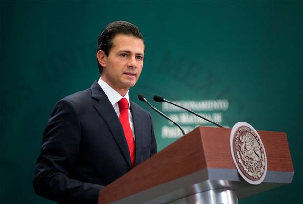 Ni confrontación ni sumisión en relación con EU, ofrece Peña Nieto