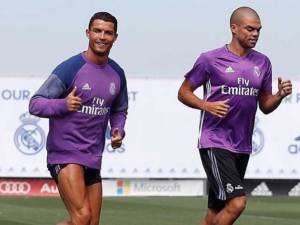 Cristiano Ronaldo regresa a los entrenamientos del Real Madrid