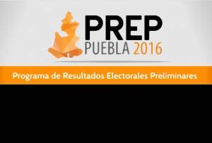 PREP: elección de gobernador Puebla 2016