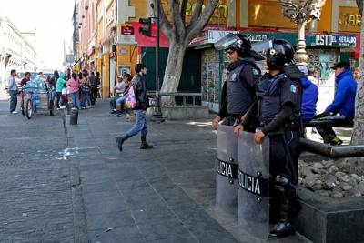Desplegarán a 600 policías municipales durante fiestas patrias en Puebla