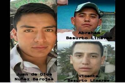 Reportan desaparición de dos militares y un civil en Palmar de Bravo