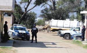 FOTOS: Catean en Texmelucan predio donde ubicaron camionetas para huachicoleo