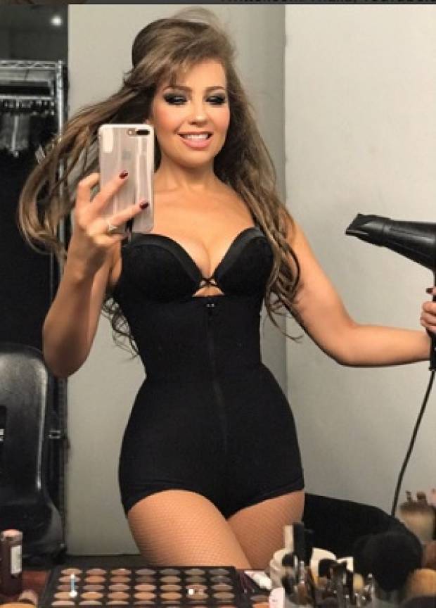 Thalía sorprendió con sensual post en Instagram