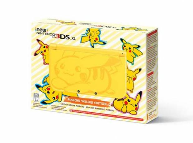 Anuncian New Nintendo 3DS XL de Pikachu