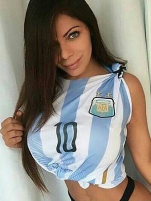 FOTOS: Suzy Cortez pide a Messi que no se retire de Argentina