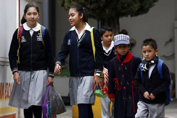 Horario escolar de invierno inicia 31 de octubre en Puebla
