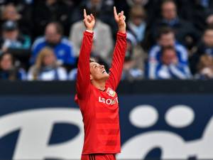 Chicharito, el mejor jugador de la J31 en la Bundesliga