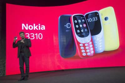 Nokia presentó la nueva cara del 3310