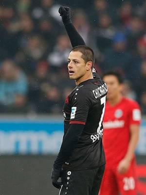 Chicharito, el mejor jugador de la Bundesliga en febrero