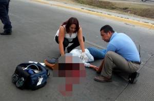 Muere adolescente atropellada al cruzar el bulevar del Niño Poblano
