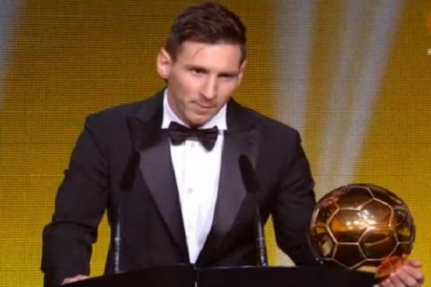 Lionel Messi obtuvo su quinto Balón de Oro