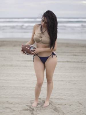 Jimena Sánchez encendió Instagram desde la playa