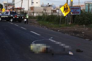 Muere atropellado al cruzar la vía corta a Santa Ana Chiautempan