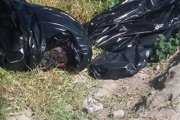 Hallan en Cuapiaxtla tres cadáveres desmembrados en bolsas