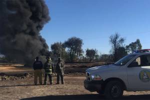 VIDEO: Extinguen incendio en ducto de Acatzingo, 33 horas después