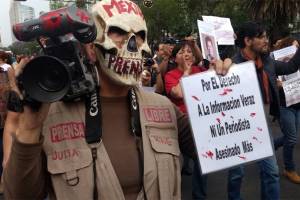 #YaBastaDeBalas: Periodistas mexicanos marchan ante asesinatos