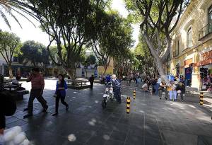 Ayuntamiento de Puebla sigue remozando calles que eran ocupadas por ambulantes
