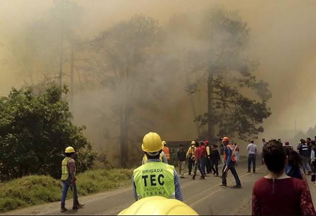 Tianguismanalco encabeza lista de municipios de Puebla con más incendios forestales