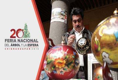 Feria del Árbol y la Esfera en Chignahuapan, del 30 de octubre al 8 de noviembre