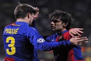 Piqué reconoce a Rafa Márquez entre sus mentores en la zaga del Barcelona