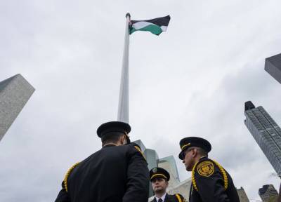La bandera de Palestina ondea por primera vez en la ONU