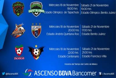 Ascenso MX: Consulta juegos y horarios para cuartos de final