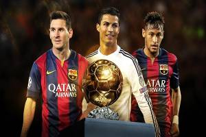 Messi, Cristiano Ronaldo y Neymar, listos para ganar el Balón de Oro