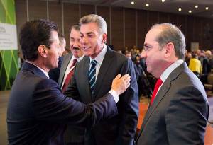 Tony Gali tiene primera reunión con EPN como gobernador de Puebla