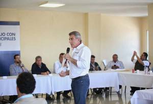Tony Gali compromete mil mdp para obras en municipios vulnerables