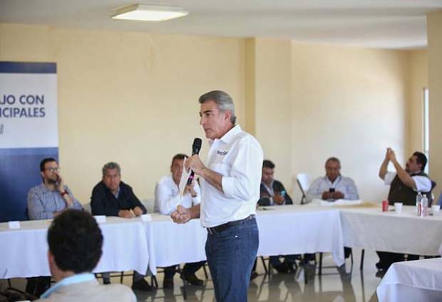 Tony Gali compromete mil mdp para obras en municipios vulnerables
