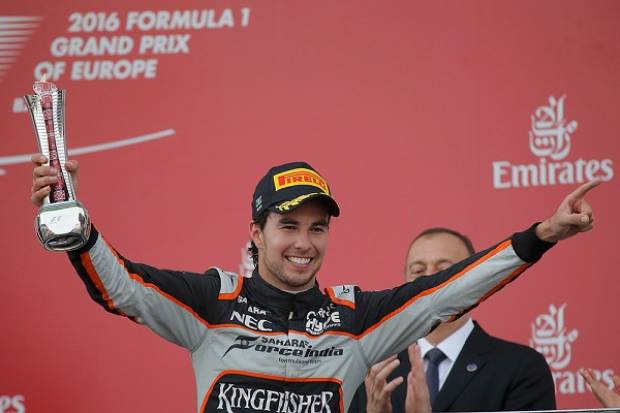 Fórmula Uno: Sergio Pérez, tercer lugar en el GP de Europa