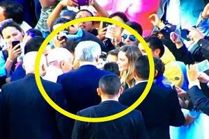 VIDEO: Belinda hizo enojar al Papa Francisco en Morelia