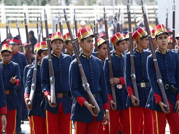 Mil 800 policías garantizarán seguridad durante desfile cívico militar del 5 de mayo