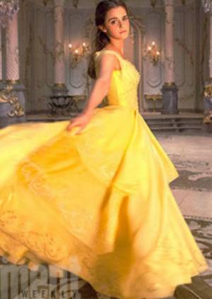 FOTOS: Emma Watson aparece como princesa Disney en La Bella y La Bestia