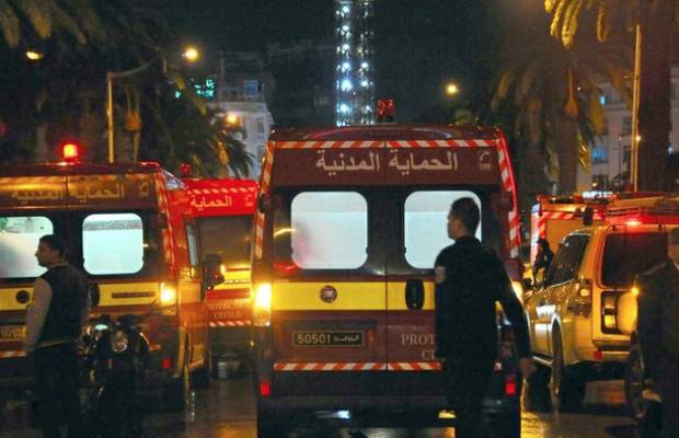 Explota bomba en autóbus presidencial en Túnez; hay 12 muertos