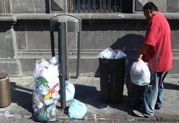 Un kilo de basura genera al día cada habitante del municipio de Puebla