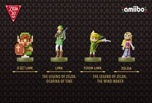 Revelan nuevos amiibo de The Legend of Zelda