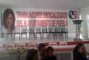 Ex líder sindical encarcelado le organiza actos de campaña a Blanca Alcalá