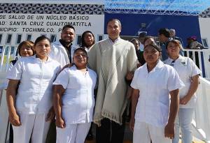 Moreno Valle entrega obras en la región de Atlixco