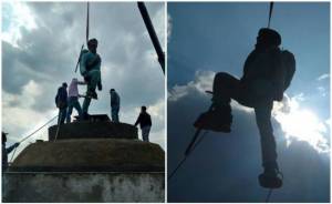 Alpinistas del mundo ya tienen estatua en Puebla