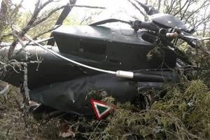 Cae helicóptero de la Sedena en Tamaulipas; dos muertos