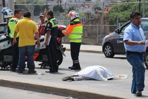 FOTOS: Septuagenario murió arrollado por tractocamión en La Libertad