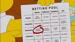 Los Simpsons habrían predecido ganadores del Nobel de Química y Economía