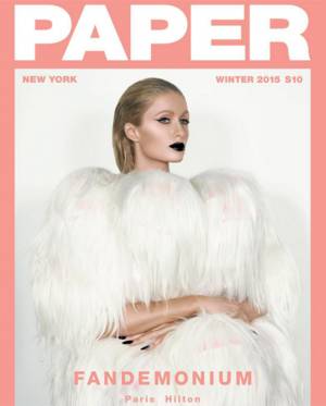FOTOS: Paris Hilton, en atrevida sesión para la revista Paper