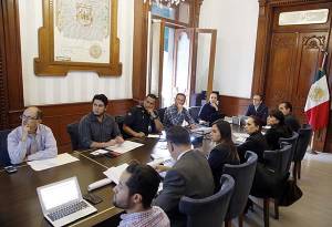 Alcalde de Puebla revisa preparativos de eventos patrios